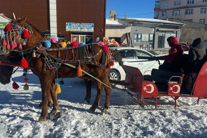 Kızaklar ve Atlar Süslenerek Sezona Hazırlandı