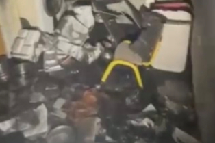 Müstakil Ev Alevlere Teslim Oldu