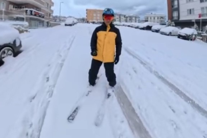İşe Gitmek İçin İlginç Bir Yönteme Başvurdu