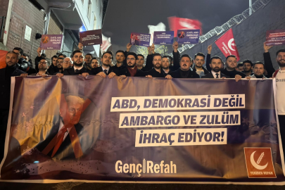 ABD’ye Protesto