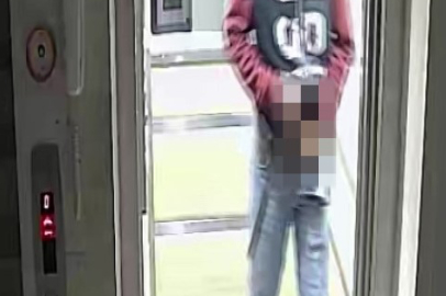 Lise öğrencisi asansöre idrarını yaptı, damdan kuş çaldı