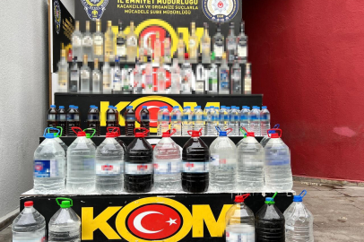 Adana'da Sahte İçki Operasyonu