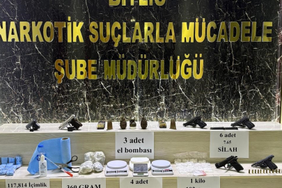 Bitlis'te Uyuşturucu Operasyonu