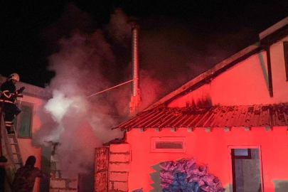 Mermer Fabrikası Alevlere Teslim Oldu