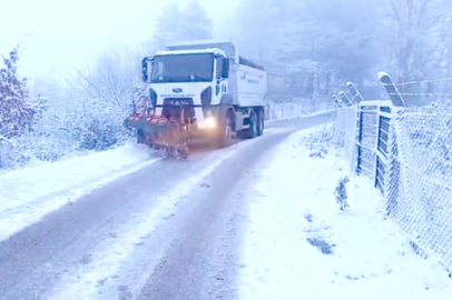 Bursa Büyükşehir Belediyesinden kar yağışına karşı önlem