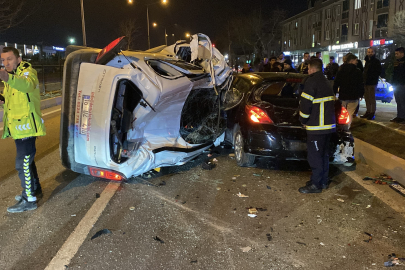 İnegöl'de yaşanan zincirleme kazada feci sonuç!