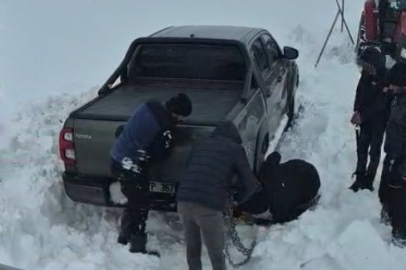 Yoğun Karda Büyük Mücadele!