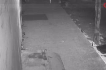 Kalp krizi geçiren sürücünün kaza anı kamerada