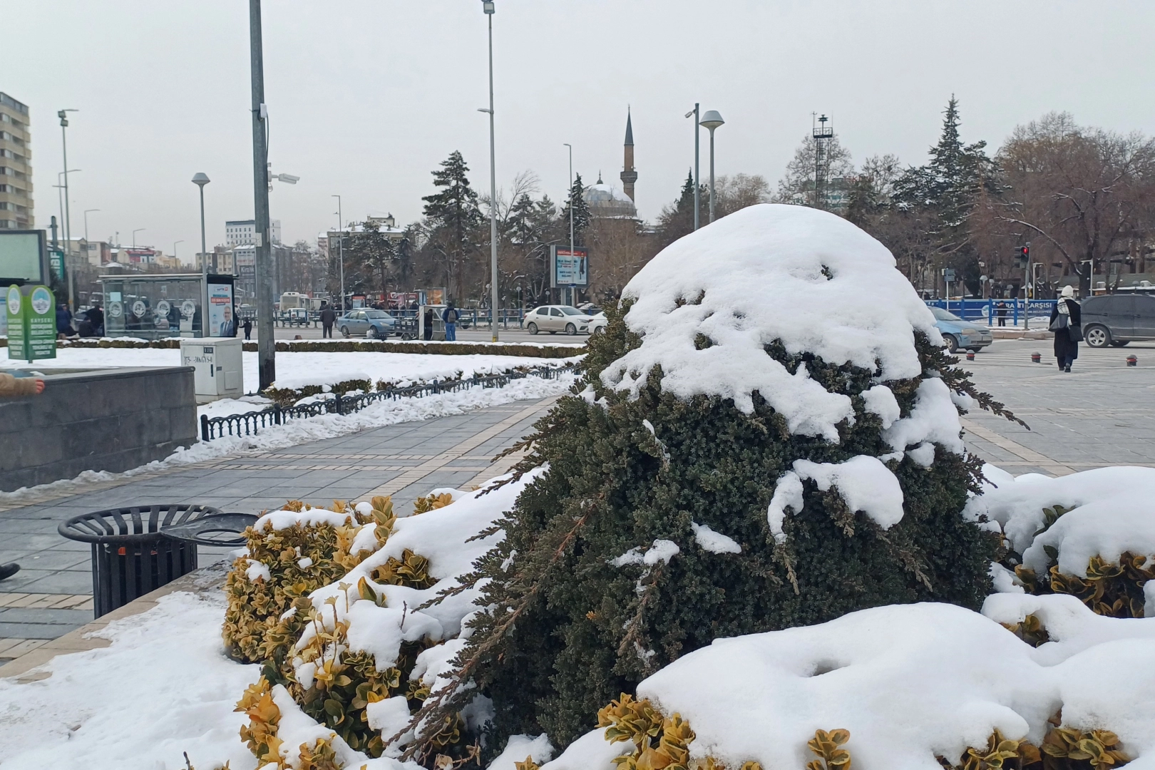 Kayseri buz tuttu: 2 ilçede hava sıcaklığı -23 olarak ölçüldü