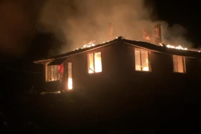 Feci Yangın Köylünün Yüreğini Hoplattı!