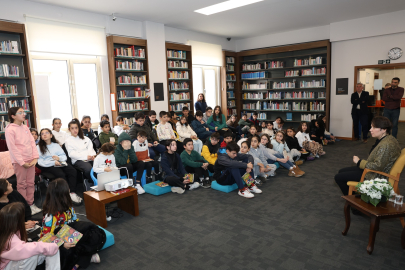 Nilüfer'de sömestr tatili kitapla renkleniyor