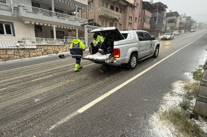 Hatayda Kar Mesaisi!