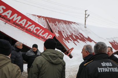 Sıvası Etkisi Altına Alan Kar!