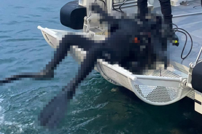 Denizden çıkan cesette dikkat çeken detay