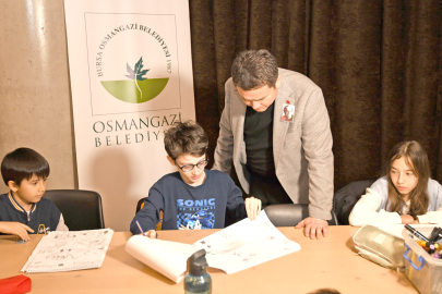 Başkan Aydın miniklerin  hayal dünyasına konuk oldu