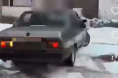 Drift yapan sürücüye 58 bin lira ceza