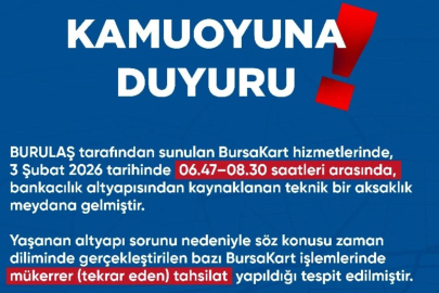 Bazı kartlarda mükerrer çekim yapıldığı açıklandı!