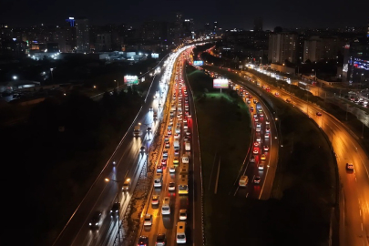 Avrupa Yakasında Trafik Adeta Durdu!