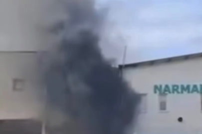 İş Yerinde Çıkan Feci Yangın Yürekleri Ağza Getirdi!