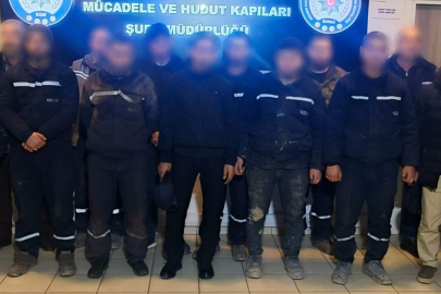 13 yabancı uyruklu şahıs yakalandı