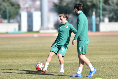 Bursaspor, Isparta 32 spor maçı hazırlıklarını tamamladı