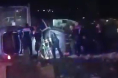 Cumalıkızık'ta polis kovalamacası kazayla sonuçlandı: 1 yaralı