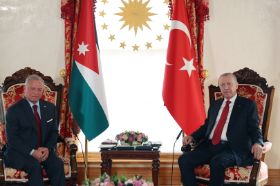 Cumhurbaşkanı Erdoğan, Ürdün Kralı 2. Abdullah ile bir araya geldi