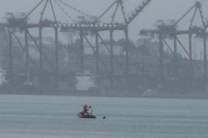 Denizde Dehşet Yaratan Görüntü!