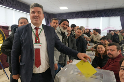 Esnaf odasından Turgay Durmuş'a güvenoyu