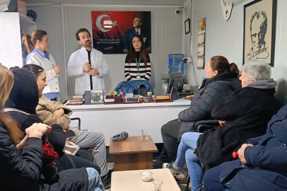 Sağlık Müdürlüğü ve Yeşilay'dan ortak etkinlik!