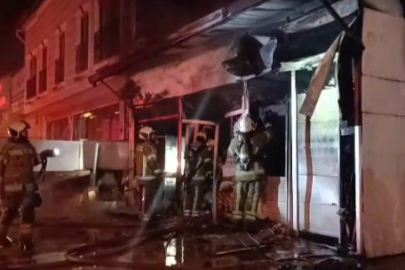 Dükkanda Feci Yangın!