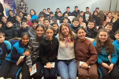 Nilüfer’de çocuklar yazar Melis Sena Yılmaz ile buluştu
