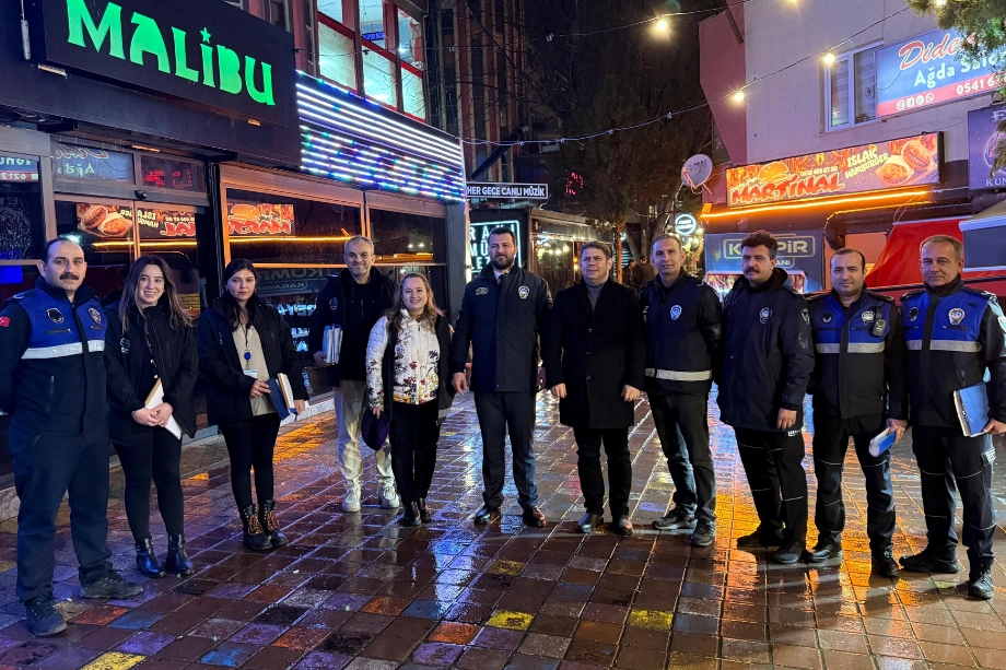 Nilüfer'de gece mekânlarına sıkı denetim