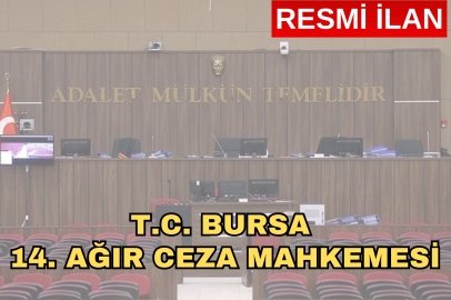 T.C. BURSA 14. AĞIR CEZA MAHKEMESİ