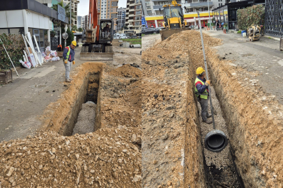 Büyükşehir Altyapı Sorununu Ortadan Ortadan Kaldırıyor!