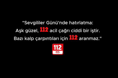 Sevgililer gününde 112 Çağrı Merkezinden pasta istedi, 1882 TL ceza yedi