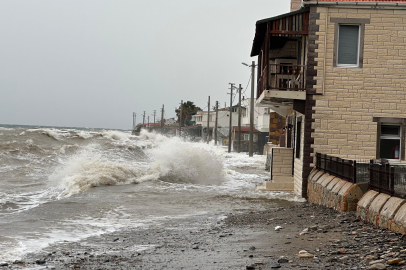 Kara ile deniz birleşti
