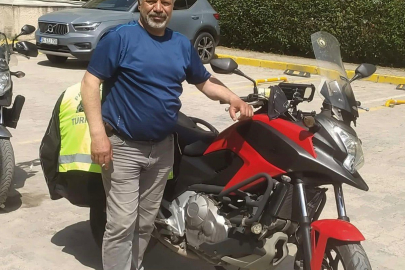 Motosiklette ölüm böyle geldi...