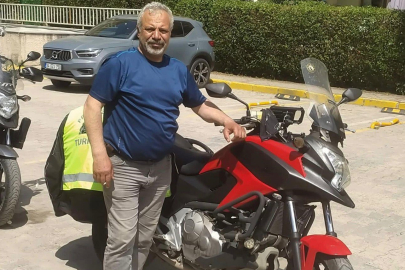 Motosiklette ölüm böyle geldi...