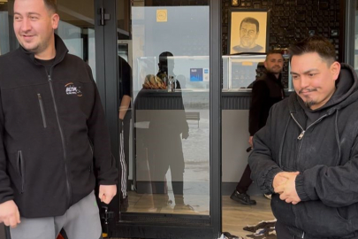 Muhtar ile esnafın renkli diyaloğu kameraya yansıdı!