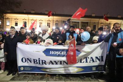 Eskişehir'de Ramazan coşkusu 'Fener Alayı' ile başladı