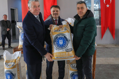 Bursa Büyükşehir Belediyesi'nden Tohum Desteği!