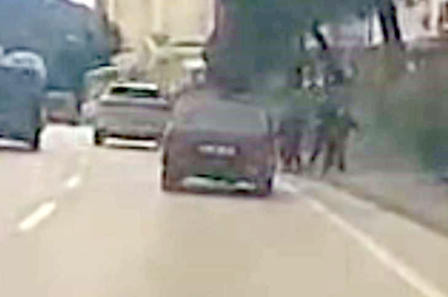 O sürücü yakalandı