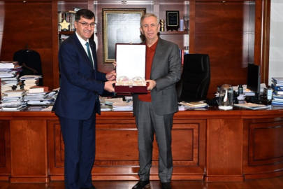 Başkan Yavaş'a Başkan Kahveci'den Ziyaret!