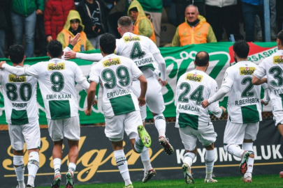 Bursaspor yeniden zirveye çıktı