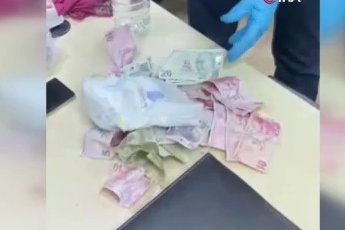 Dilencilik parasını çocuk bezine sakladılar