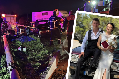 6 ay önce evlenen genç çifti ölüm ayırdı