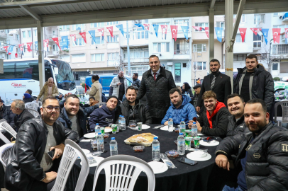 Bereket sofrası Yıldırım'da kuruldu