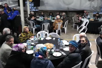 Bereket sofrası Yıldırım'da kuruldu