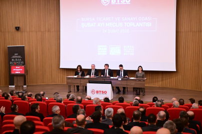 BTSO meclisi Bursa Business School’da toplandı